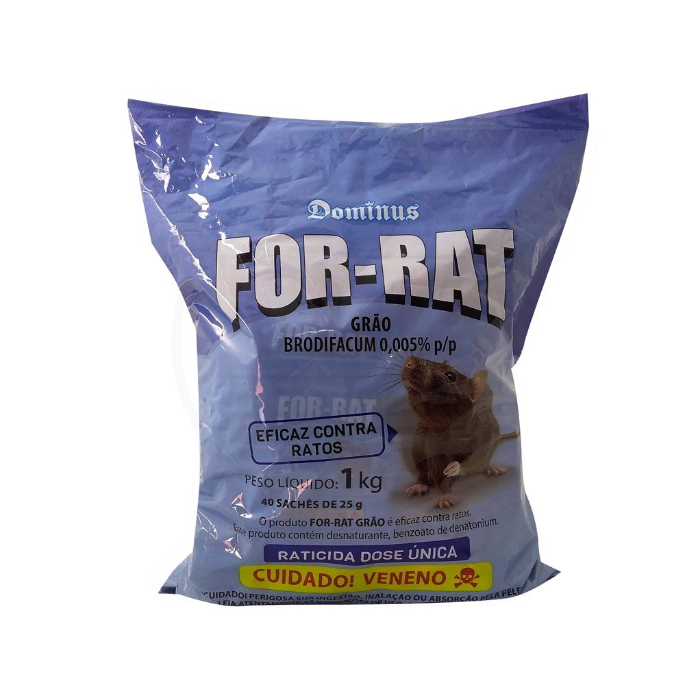 For Rat Girassol GS 40 sachês de 25g | 1 kg