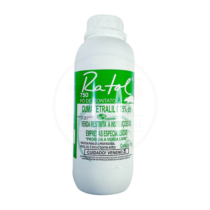 Ratol 750 Pó de Contato | 1kg