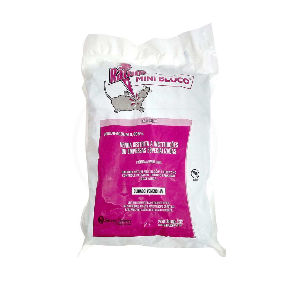 Ratum Mini Bloco Parafinado 5 g | 1 kg