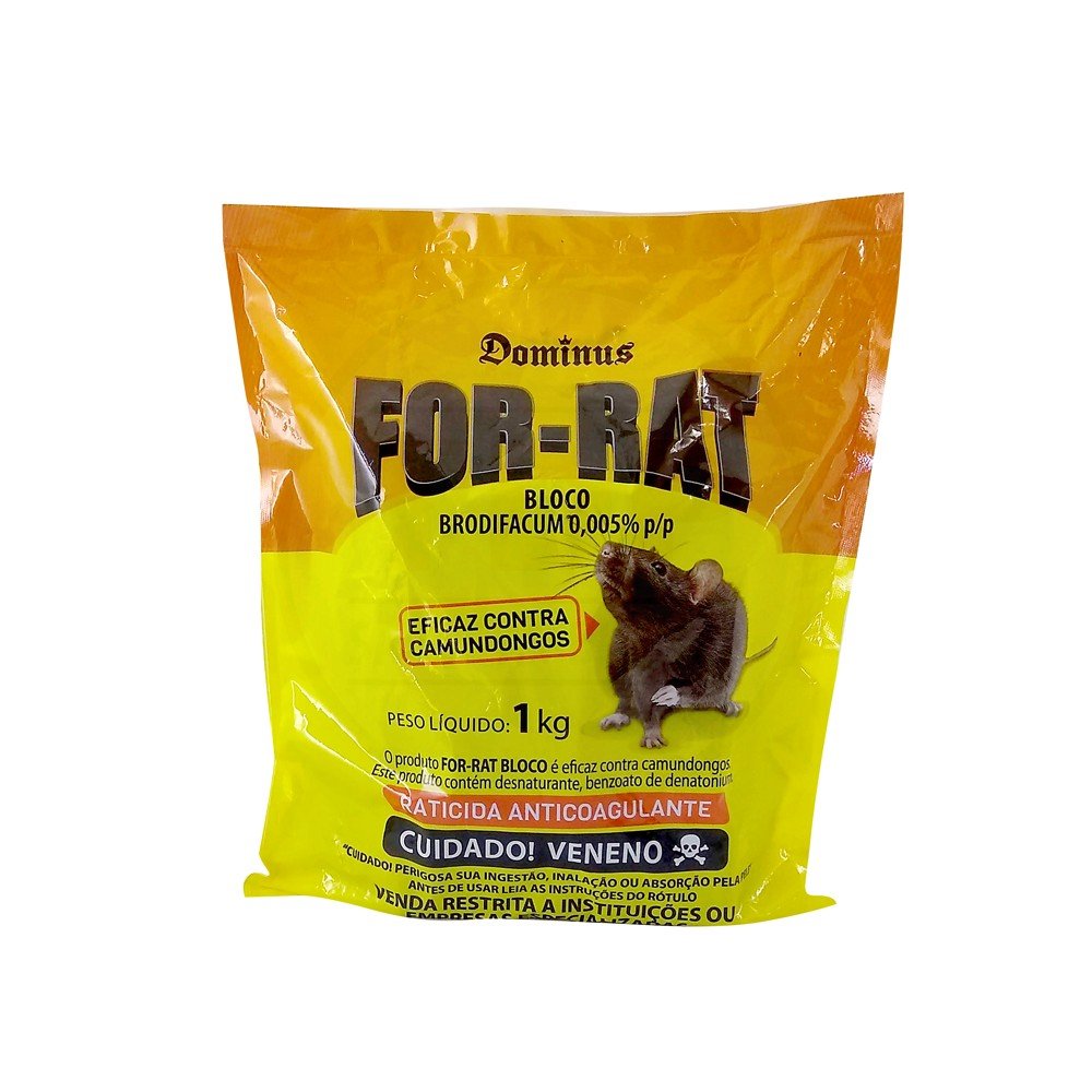 For Rat Bloco Parafinado 20g | 1 kg