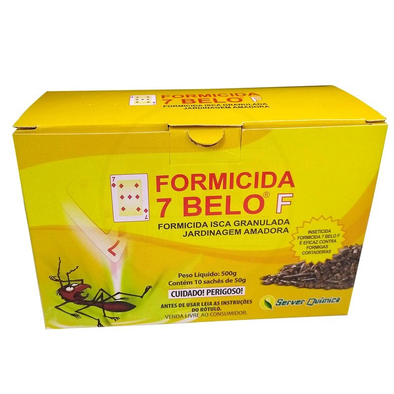 Formicida 7 Belo F – 10 sachês de 50g | 500 g