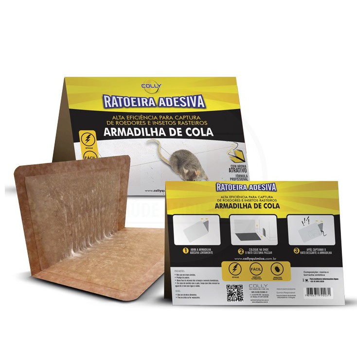 Pega Fácil Ratoeira Adesiva 01 und