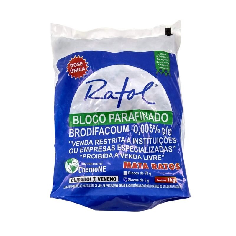 Ratol Mini Bloco 5 g | 1 kg
