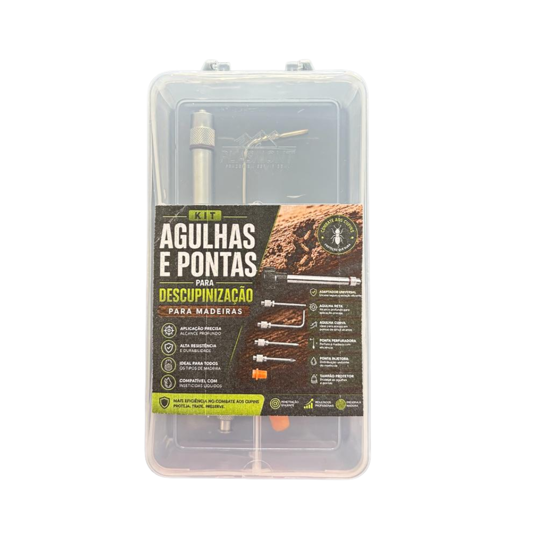 KIT AGULHAS DESCUPINIZAÇÃO - NOVIDADE